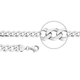 Der Kettenmacher Herren Armband Sterling-Silber 925 in 23 cm - P7-23S